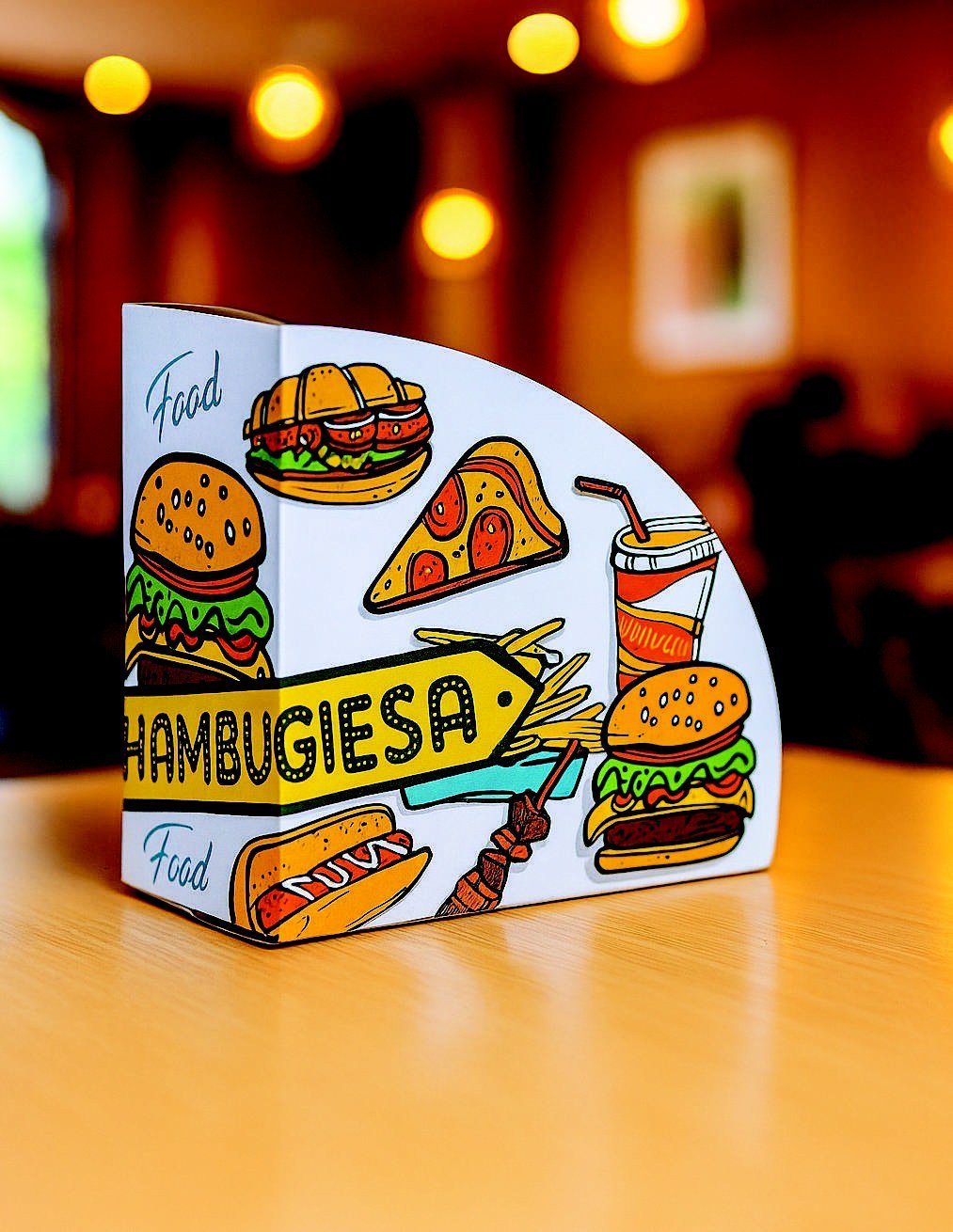 Porta Hamburguesa